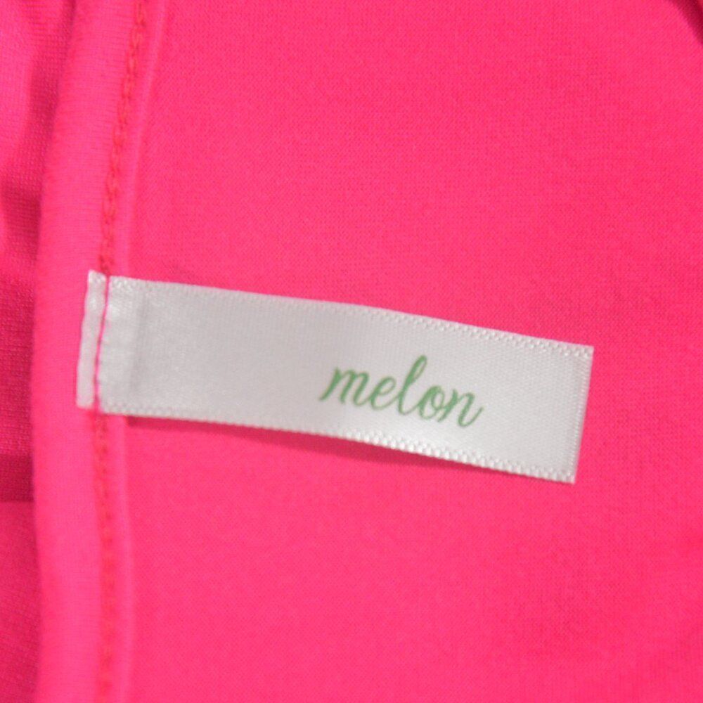 Melon Ruffle Trim Top Pink Boutique Size Small - Picture 5 of 6